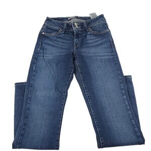 Levis 529 Curvy Bootcut Jeans Medium Wash Blue Flap Pocket 6M W28 L32 529-13